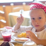 Kids Eating Meal